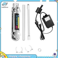 【ouwym9al】16W Stainless Steel UV Water Sterilizer Ultraviolet Tube Lamp Direct Drink Disinfection Fi