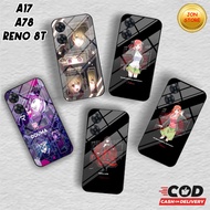 ( JJ 57 ) Softcase Glossy ANIME MOTIF For HP OPPO Reno 8T 4G 5G A17 A17k a78 4G A78 5G A58 5G 8Z 8 7
