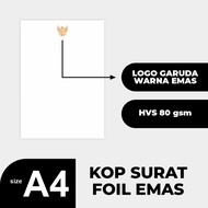 KOP SURAT FOIL EMAS