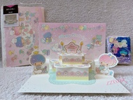 生日卡 立體 心意 賀卡 birthday card Sanrio little twin stars twins star