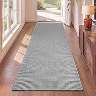 2x5 Hallway Runner Rug, Washable Kitchen Runner Non Slip Boho Cotton Entryway Rug Floor Mat for Hall