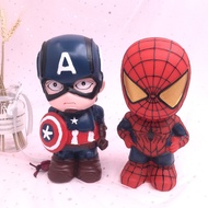 Creative Cartoon Spiderman Captain America League of Legends Piggy Bank Children Piggy Bank Shock-re