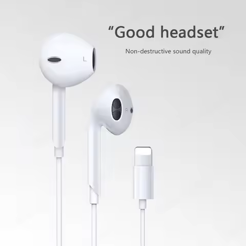 For iPhone 15 14 13 Pro High-Fidelity Bluetooth Wired Headset Type-C 3.5mm Suitable For Samsung Xiao