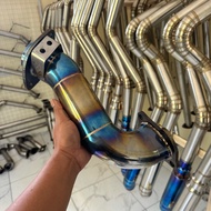 INOVA 2KD FORTUNER 1KD BLUEMON EXHAUST DOWNPIPE SQUID MATERIAL