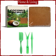 AOTO Cocos Coir Brick Organic Coconuts Fiber Potting Soil Garden Plant Growing Media Compressed Coco