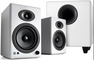 98%新港行 Audioengine 書架式喇叭 A5+ & S8 Powered Subwoofer 低音箱 白色