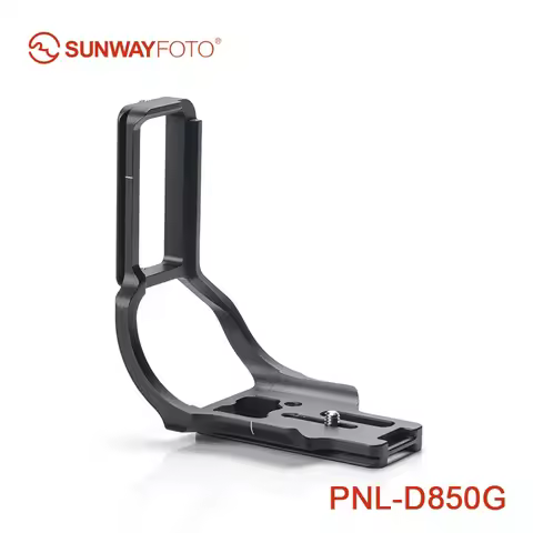 SUNWAYFOTO PNL-D850G Dedicated L-bracket with Battery Grip Tripod Head Specific Aluminum Quick Relea