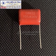 Combo of 15 Capacitors CBB22 630V105J capacitor 105J 630V capacitor 105j630v