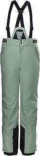 Girls' Ski Pants/Functional Trousers with Zip-Off Bib, Snow Guard and Edge Protection Ksw 77 Grls Sk