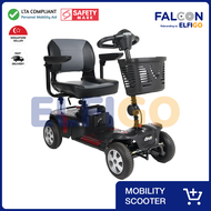 Drive Medical Phoenix HD 4-Wheeled Mobility Scooter - LTA Compliant Electric Scooter Personal Mobili