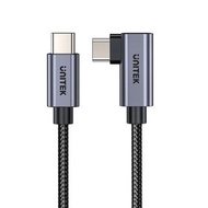Unitek 100W USB-C to USB-C Cable 90 Degree 充電數據線 C14123BK-5M長