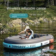 🔥🔥Inflatable boat extra thick rubber boat thickened submarine boat hovercraft wider wear kayak fishi