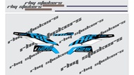 Decals Stickers for Yamaha Mio I 125 Stock light blue
