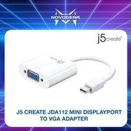 J5 CREATE JDA112 MINI DISPLAYPORT TO VGA ADAPTER(JDA112)