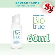 (60ml) Bausch & Lomb BIOTRUE SOLUTION Multi Purpose Travel Kits Contact Lenses Solution