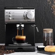 免運【配110V變壓器】東菱咖啡機 家用意式美式半全自動咖啡機 磨豆機 蒸汽打奶泡機