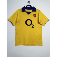 JC Arsenal 2003-2004 Retro Jersey home and away Short Sleeve Football Shirt