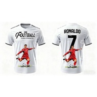 Ronaldo No. 7 Football Jersey Child Competition Training Jersey Autumn Sports Dry Quickly Child T-Sh