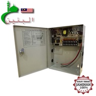 12V 10A 9 CHANNEL METAL BOX POWER SUPPLY