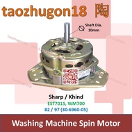Sharp Khind 10mm Washing Machine Semi Auto Spin Motor 70W 5uF 33mm Mesin Basuh Kering EST7015 WM700 