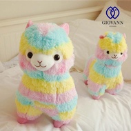 GIOVANNI Alpaca Plush Toys Cute 25cm Plush Pillow Animal Dolls Alpaca Cotton Stuffed Toys