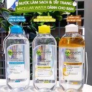 Nước Tẩy Trang Garnier Micellar Cleansing Water 400ml