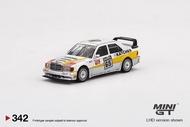 MINI GT 1/64 No.342 Mercedes-Benz 190E 2.5-16 Evolution II #65 AMG Motorenbau 1990 DTM MGT00342-L