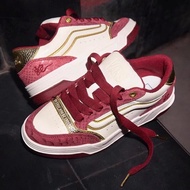 ‼️READYSTOCK‼️💯ORIGINALS💯VANS HYLANE SNAKE DARK RED/MARHSMELLOW