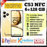 Realme c53 NFC Ram 6+128 GB &amp; C51 NFC 4+64GB  kamera 50 mp garansi realme resmi 1 tahun