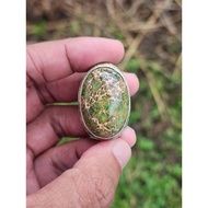 Cincin Batu Firus Variscite Hijau