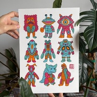 Ultra Kaiju A4, 300gsm