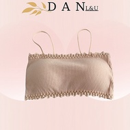 DAN L&U A636 Cotton 2-Strap Student Bra