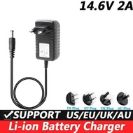 14.6V 2A Smart Lithium Battery Charger Motorcycle Head Lamp Mini Electric Balance Car DC 5.5*2.1MM