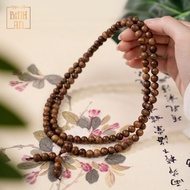 Rosary of 108 Agarwood beads 8mm – Feng Shui Bracelet, Agarwood Bracelet 108 beads