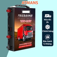 Multi-function car battery jumper New Model 2024, emergency electric starter for cars, high-end dies