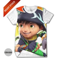 Boboiboy T-Shirt Adult 3D Printing Children's Clothes Boboiboy Leaf Element REG-R221