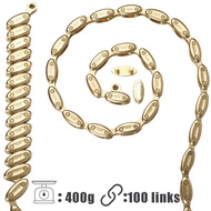 Dead Fly XRTC Olive Chain Shell High-Strength gold Chain Track Fixed Gear Single-Speed Torpedo Bicyc