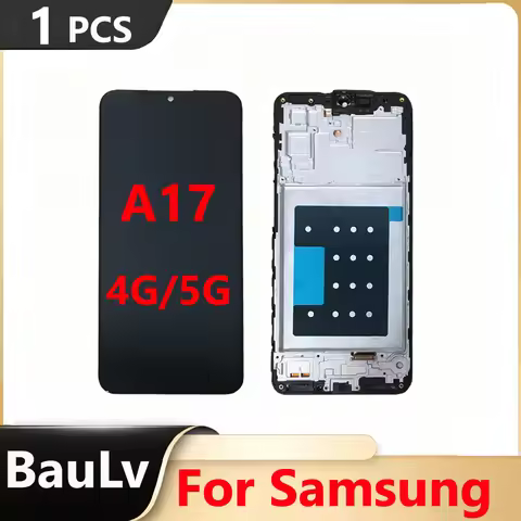 AMOLED / OLED / TFT LCD For Samsung A17 4G A175 A175F Display Touch Screen Assembly Replacement Part