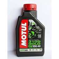Dầu nhớt tổng hợp 1L Motul 3100 GOLD SM 10W40 MA2  1 lít