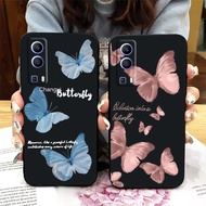 VIVO Y71t Y72 Y72t Y73S Y73T 5G Y74s Soft TPU trend pattern silicone straight edge phone case