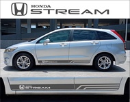 sticker honda stream striping honda stream