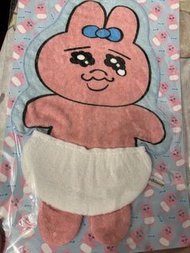 Opanchu 底褲兔毛巾抹手巾可愛兔子造型掛繩毛巾