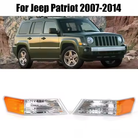 For Jeep Patriot 2007-2014 Car Front Turn Signal Light Corner Lamp Shell Without Bulb 68004181AB 680