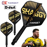 TARGET K FLEX DARTS FLIGHT-【No.2】STANDARD SHAGGY (SCOTT WILLIAMS) K-Flex Integrated Dart Flights