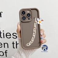 GC94 CASE SILICON MATTE ROSE DAISY CHAIN GRIP - CASING hp COMPATIBLE FOR REALME 15 PRO NOTE 70 C71 C