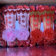 Wedding corsage - number corsage for parents, bride and groom GiangPKC HCMC