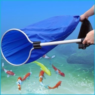 UTAKEE Aquarium Koi Sock Net Fishing Net Fish Landing Net Catching Net Soft Mesh Basket