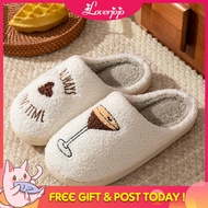 Loverjojo Espresso Martini Themed Slippers - Cozy & Fluffy Comfort for Any Occasion