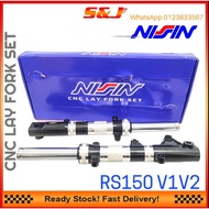 HONDA RS150 RS 150 V1V2 CNC LAY FORK SET FRONT FORK SET NISSIN