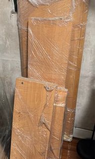 實木板工作書枱